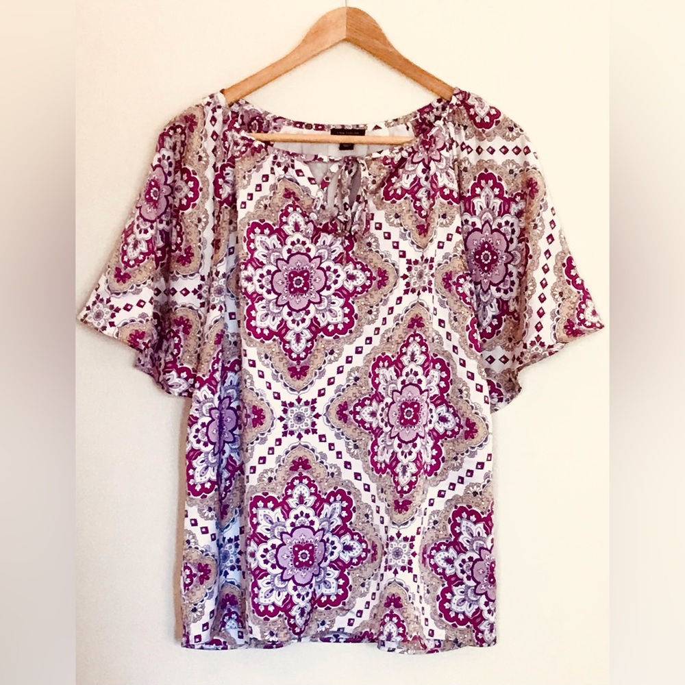 Floral Print Women's Top